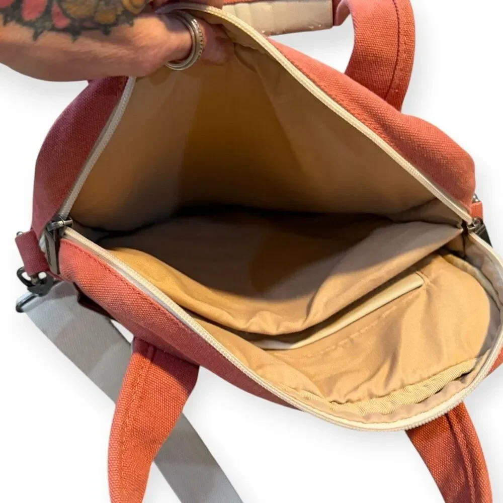 DACHEE Boho Tribal Canvas 14”Laptop Messenger Bag